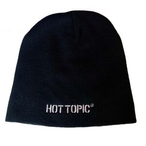 Hot Topic Black Beanie